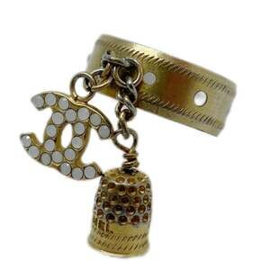 Chanel One Band Ring Metal #207452C54B